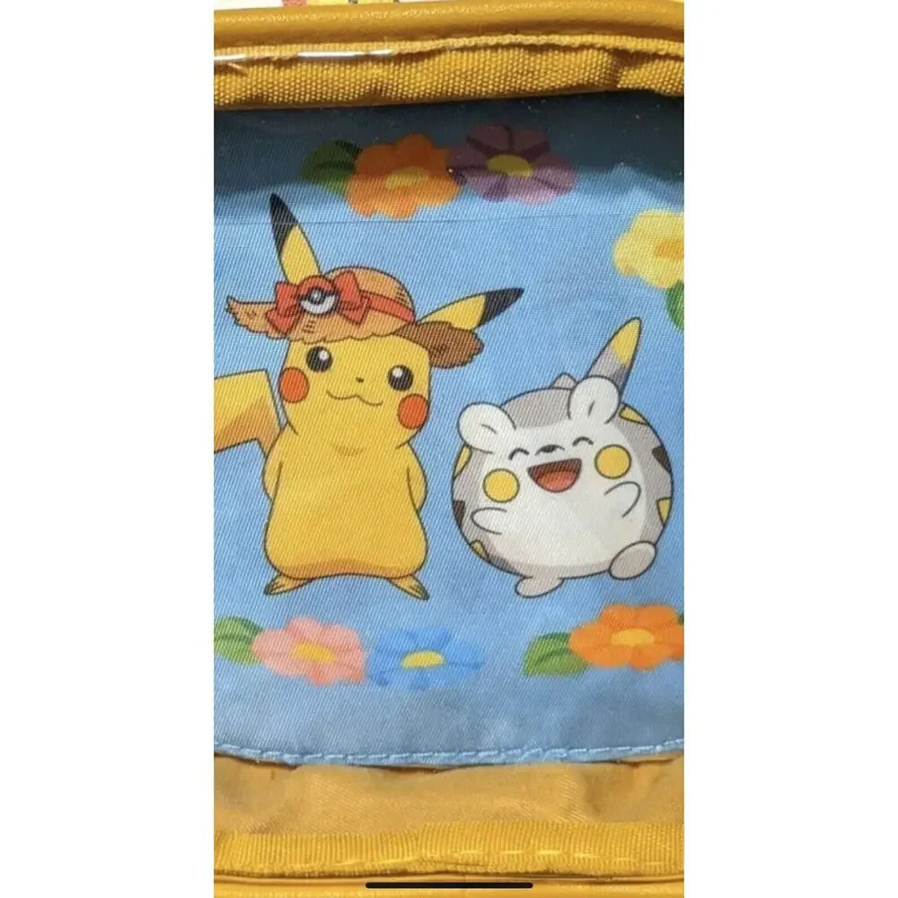 Pokemon Pikachu Eevee Cupcake Crossbody Bag Set ID Card Holder Wallet BIOWORLD